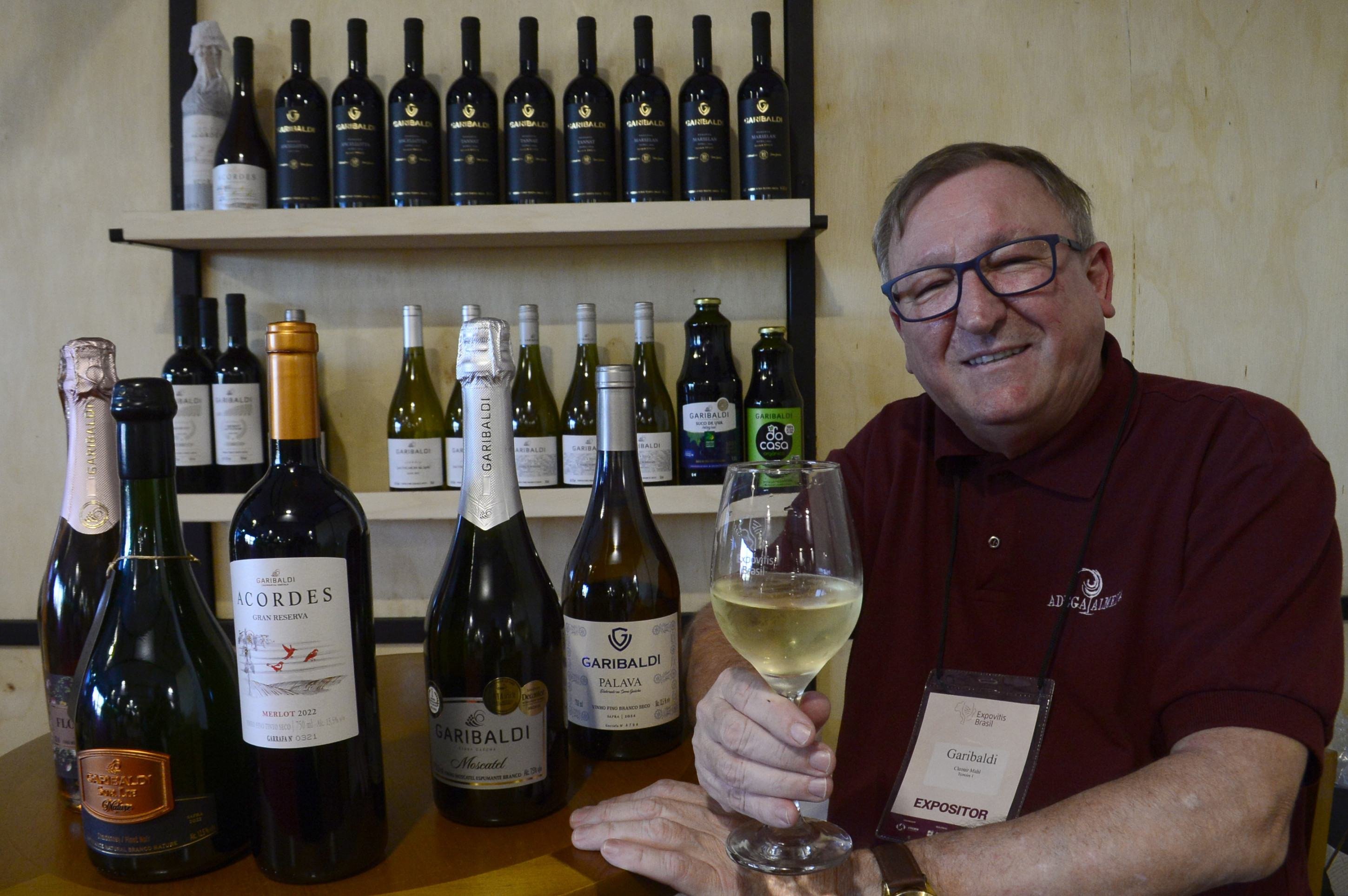  21/06/2025 Crédito: Marcelo Ferreira/CB/D.A Press. Brasil. Brasília - DF - Expovitis Brasil 2025. Cleonir Mahl - espositor