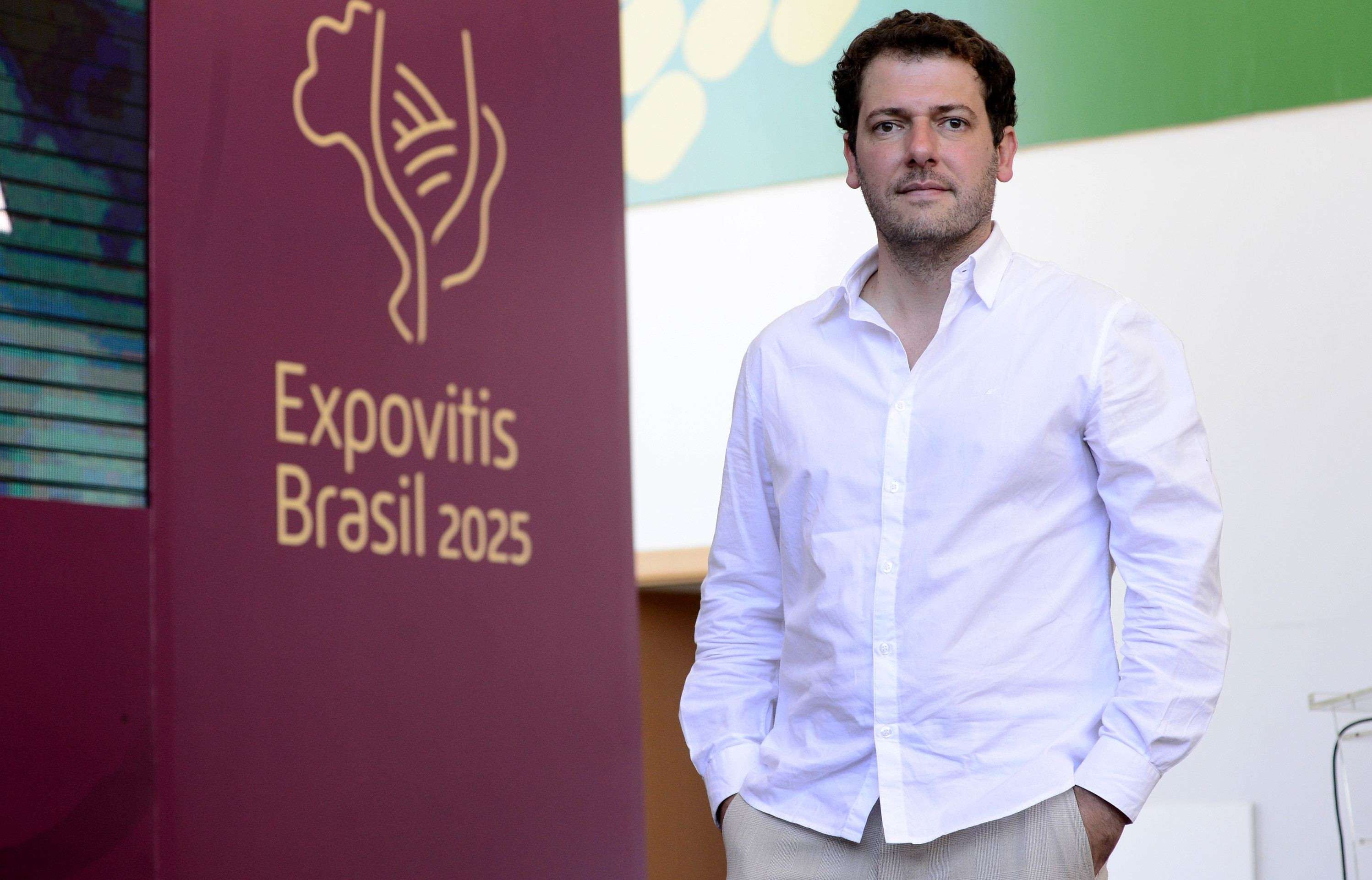  21/06/2025 Crédito: Marcelo Ferreira/CB/D.A Press. Brasil. Brasília - DF - Expovitis Brasil 2025. Rafael Labrador - professor e palestrante