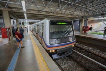 Um grande susto alarmou os ocupantes de quatro vagões do Metrô-DF -  (crédito: Renato Alves/Agência Brasília)