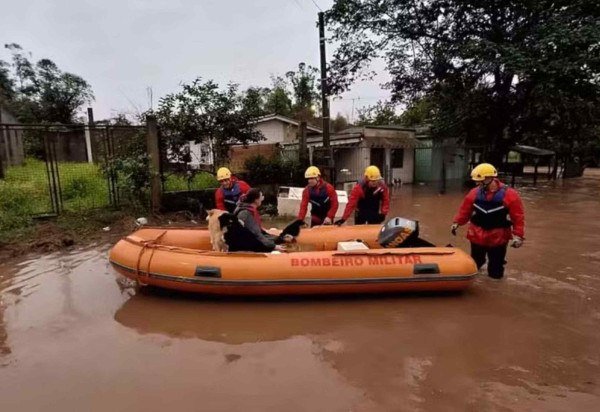 Divulgação Bombeiros RS