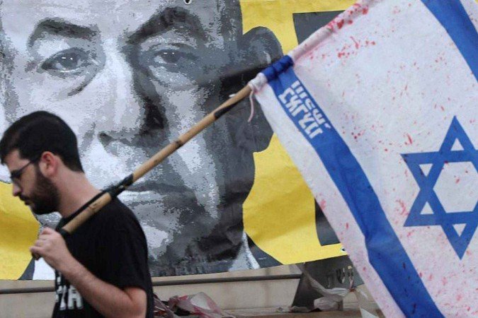 Estima-se que a guerra em Gaza já tenha custado a Israel mais de US$ 67 bilhões -  (crédito: Mostafa Alkharouf/Anadolu via Getty Images)