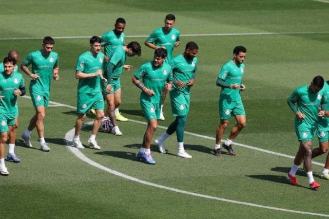 Palmeiras pode ter mudanças contra o Inter Miami  -  (crédito: Foto: Cesar Greco/Palmeiras)