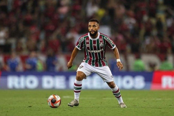 SAMUEL XAVIER - Entrou nos minutos finais e quase não mostrou seu futebol.SEM NOTA -  Foto: Lucas Merçon/Fluminense