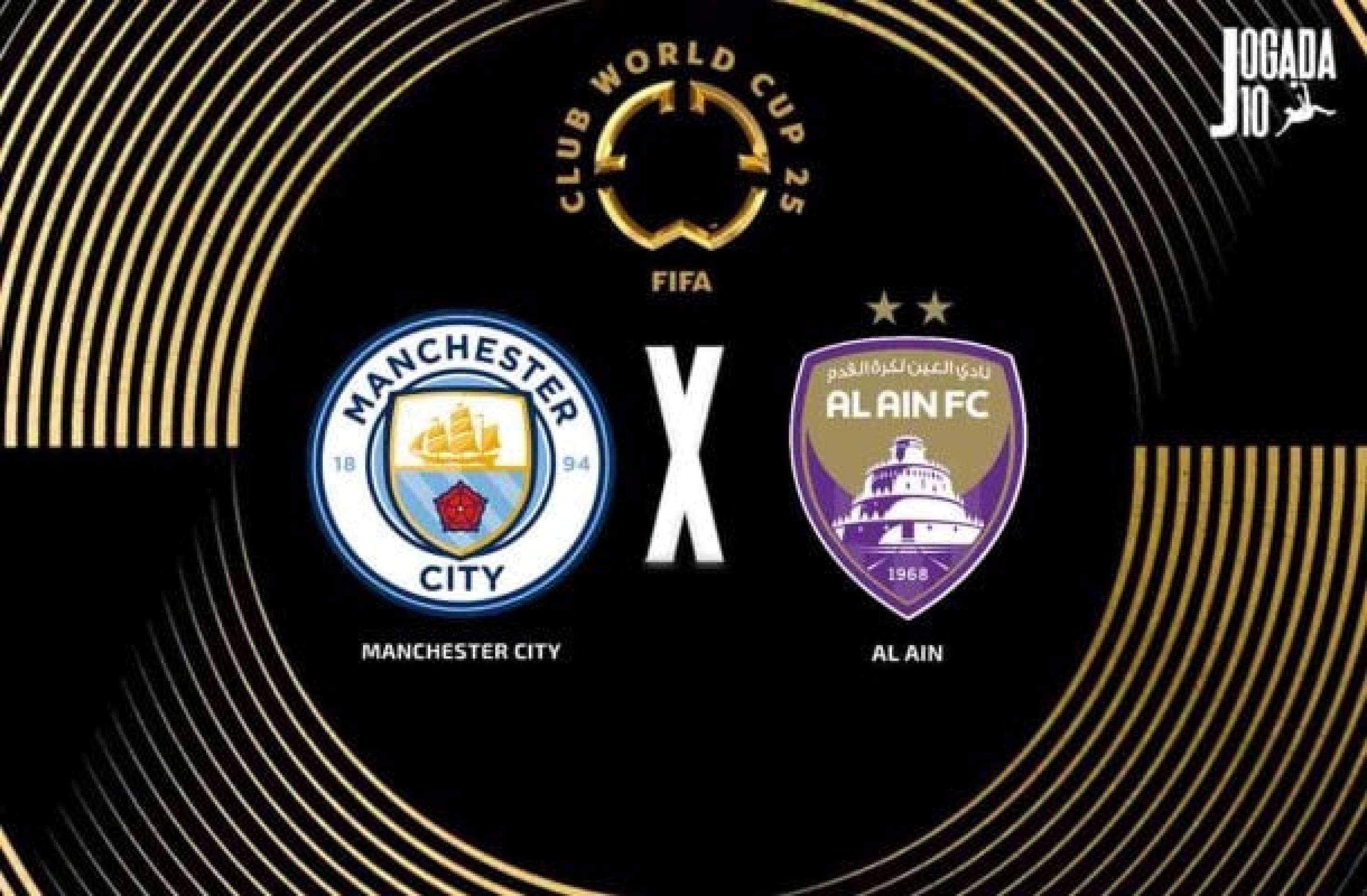 Manchester City x Al Ain: onde assistir, escalações e arbitragem