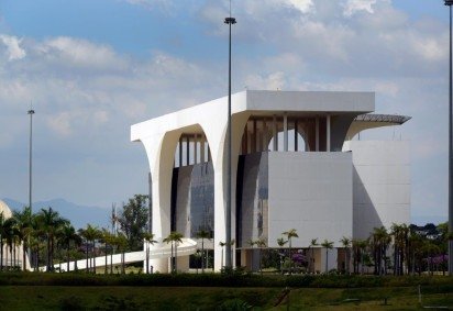 Cidade Administrativa, sede do governo de Minas -  (crédito: Gil Leonardi/ Agência Minas)