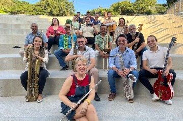 A Orquestra brasiliense Salve Glória se apresenta no Superjazz Festival nesta quarta-feira 
 -  (crédito: Divulgação)