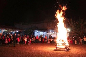 O evento da fogueira acontecerá amanhã. -  (crédito: Divulgação)