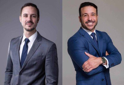 Eduardo Vieira, advogado empresarial sócio do Vieira e Serra Advogados e Ícaro Rollemberg, especialista em seguros de vida e planejamento sucessório -  (crédito: Divulgação) -Eduardo Vieira, advogado empresarial sócio do Vieira e Serra Advogados e Ícaro Rollemberg, especialista em seguros de vida e planejamento sucessório -  (crédito: Divulgação)