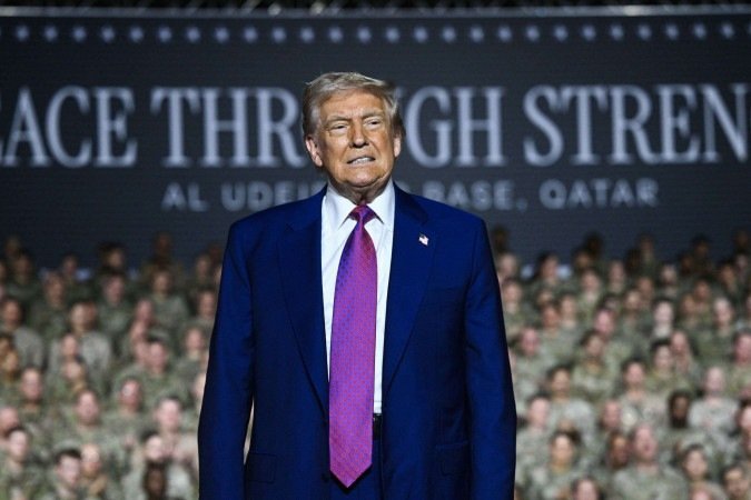Trump tem adotado sanções comerciais como estratégia para resolver qualquer questão diplomática - (crédito: AFP) Trump tem adotado sanções comerciais como estratégia para resolver qualquer questão diplomática - (crédito: AFP)