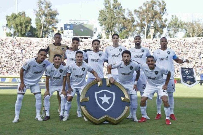 Jogadores do Botafogo - (crédito: Vitor Silva/Botafogo) Jogadores do Botafogo - (crédito: Vitor Silva/Botafogo)