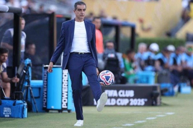 Renato Paiva não gosta da atuação do Botafogo no 2° tempo -  (crédito: Foto: Vitor Silva/Botafogo)