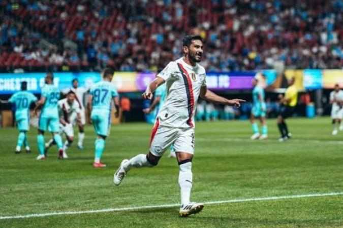 Gundogan em ação com a camisa do City -  (crédito: Foto: Divulgação)