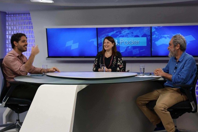  23/06/2025 Bruna Gaston CB/DA Press. CB Poder, Henrique Neto. Na bancada Ana Maria Campos e Severino Francisco
       -  (crédito:  Bruna Gaston CB/DA Press)