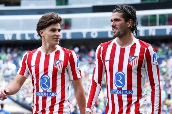 Jogadores do Atlético de Madrid - (crédito: Divulgação / FIFA) Jogadores do Atlético de Madrid - (crédito: Divulgação / FIFA)
