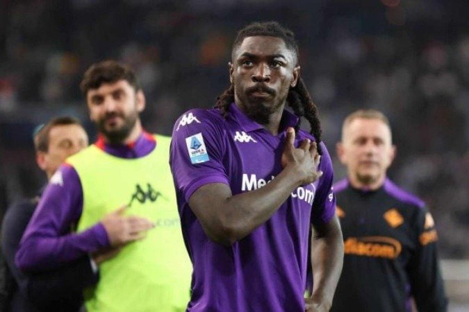 Moise Kean marcou 19 gols e deu 3 assistências em 32 partidas do Campeonato Italiano -  (crédito: Foto: Timothy Rogers/Getty Images)