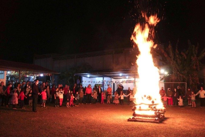 O evento da fogueira acontecerá amanhã. - (crédito: Divulgação) O evento da fogueira acontecerá amanhã. - (crédito: Divulgação)