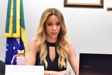 "Isso é simplesmente uma invenção", afirma Erika em nota enviada ao Correio por sua defesa -  (crédito: Zeca Ribeiro/Câmara dos Deputados)