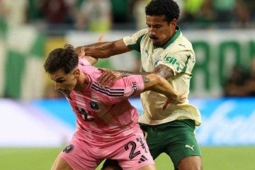 Palmeiras correu atrás para garantir a liderança do grupo -  (crédito: Foto: Cesar Greco/Palmeiras)