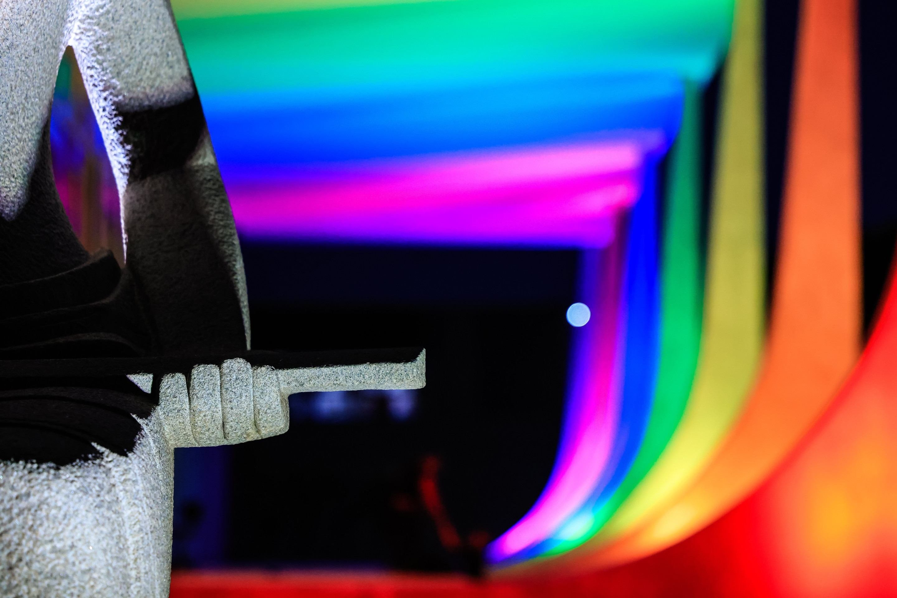 STF se ilumina em homenagem a mês do orgulho lgbtqiap+