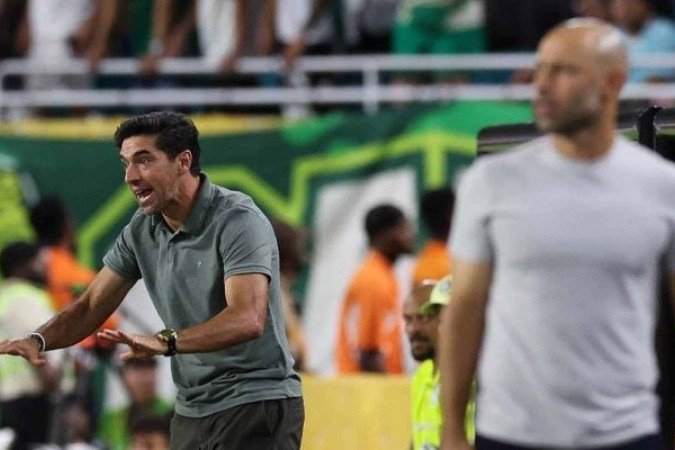 Abel Ferreira lamentou a primeira etapa, mas enalteceu a recuperação na segunda - (crédito: Foto: Cesar Greco/Palmeiras) Abel Ferreira lamentou a primeira etapa, mas enalteceu a recuperação na segunda - (crédito: Foto: Cesar Greco/Palmeiras)