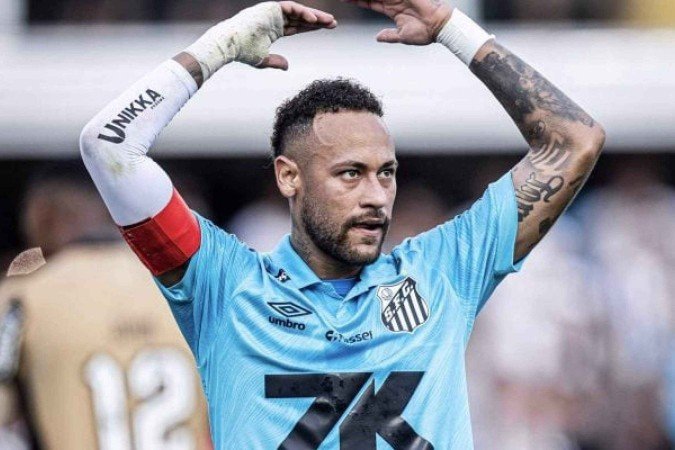 Neymar vai renovar com o Santos até o final do ano - (crédito: Foto: Raul Baretta/ Santos FC.) Neymar vai renovar com o Santos até o final do ano - (crédito: Foto: Raul Baretta/ Santos FC.)