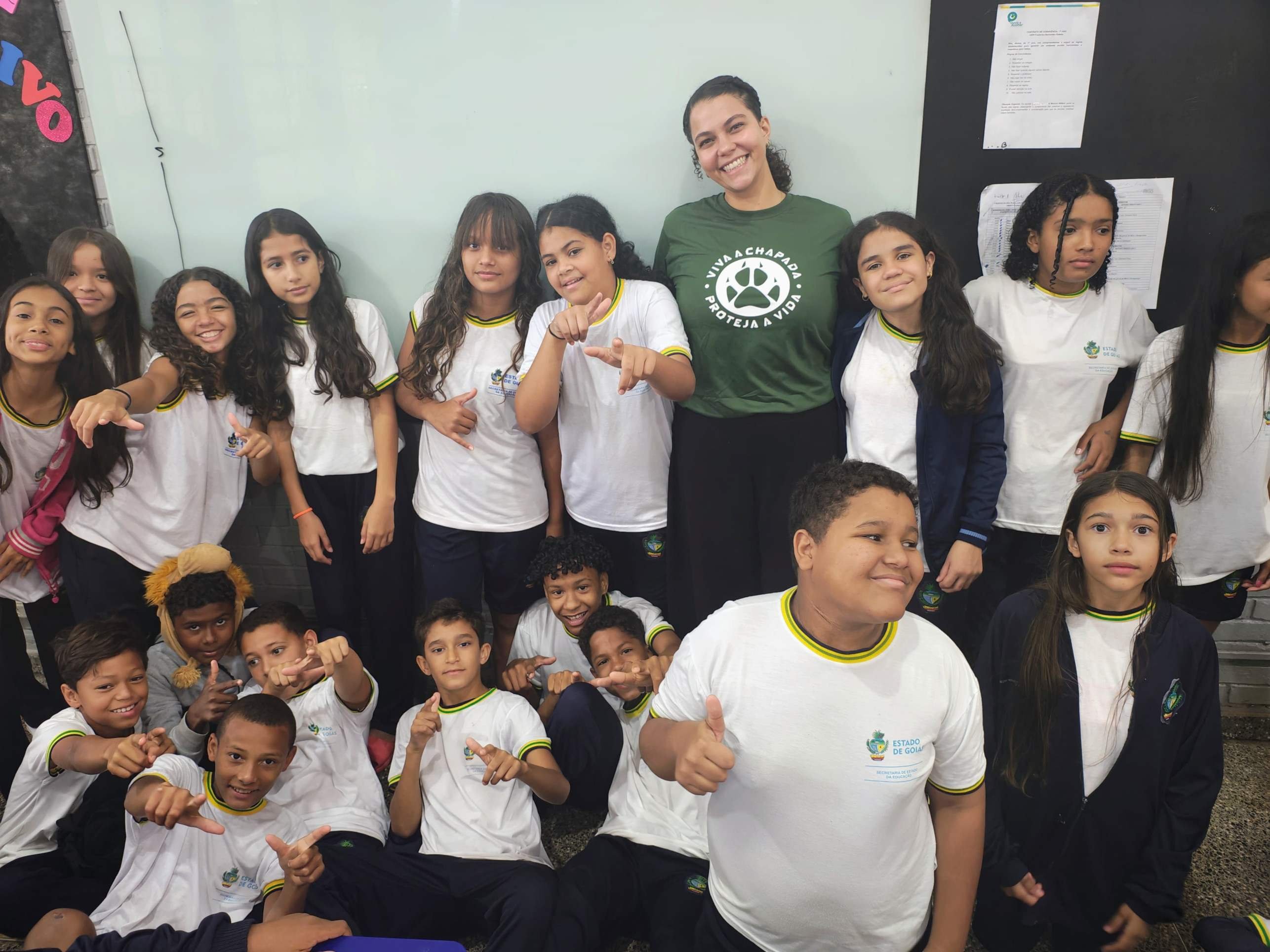 Conferência Infantojuvenil pelo Meio Ambiente. São João d'Aliança-GO