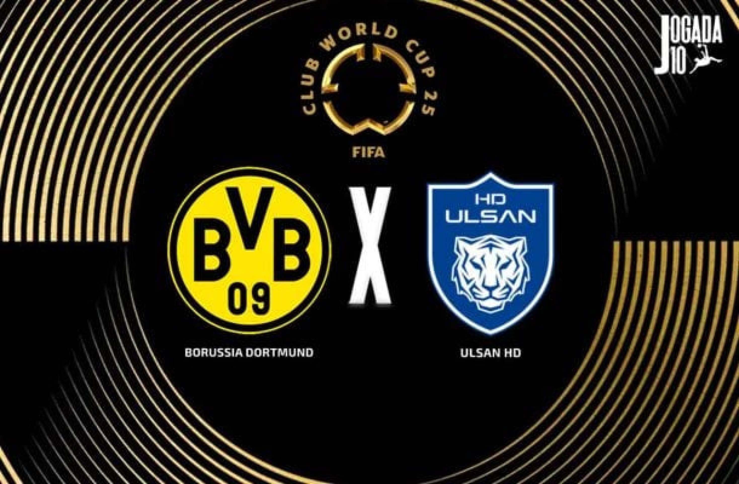 Dortmund x Ulsan: onde assistir, escalações e arbitragem