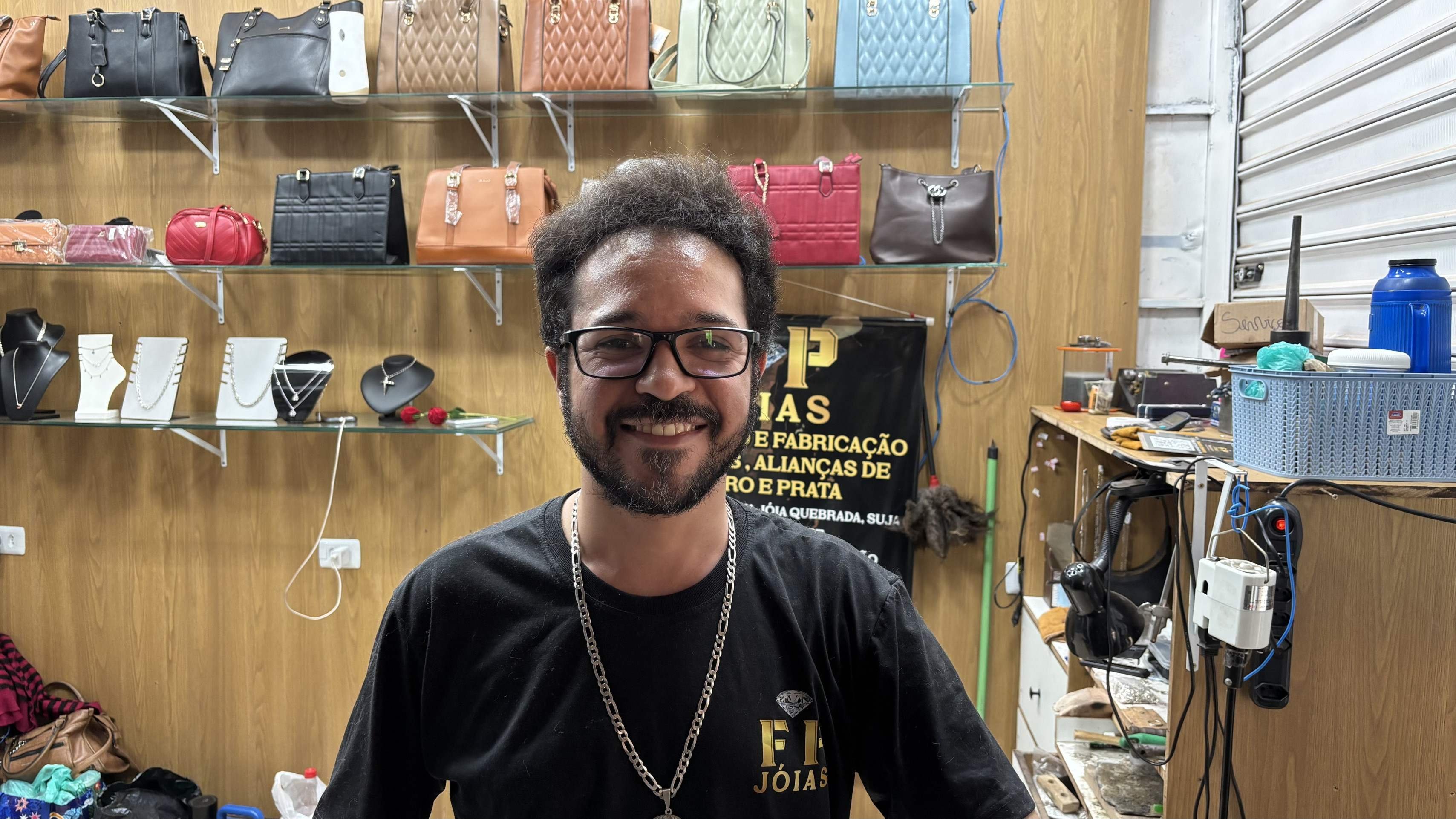 Andrey já percebeu mudanças na cidade, apesar de ter se mudado há pouco tempo.