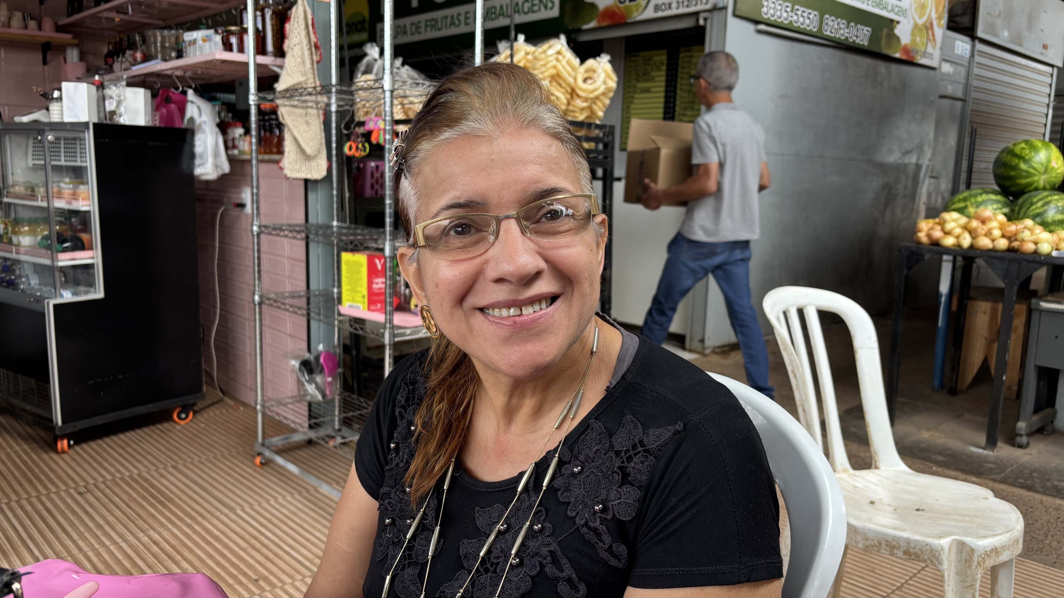 Iracema relata que o empreendedorismo é o forte da região.