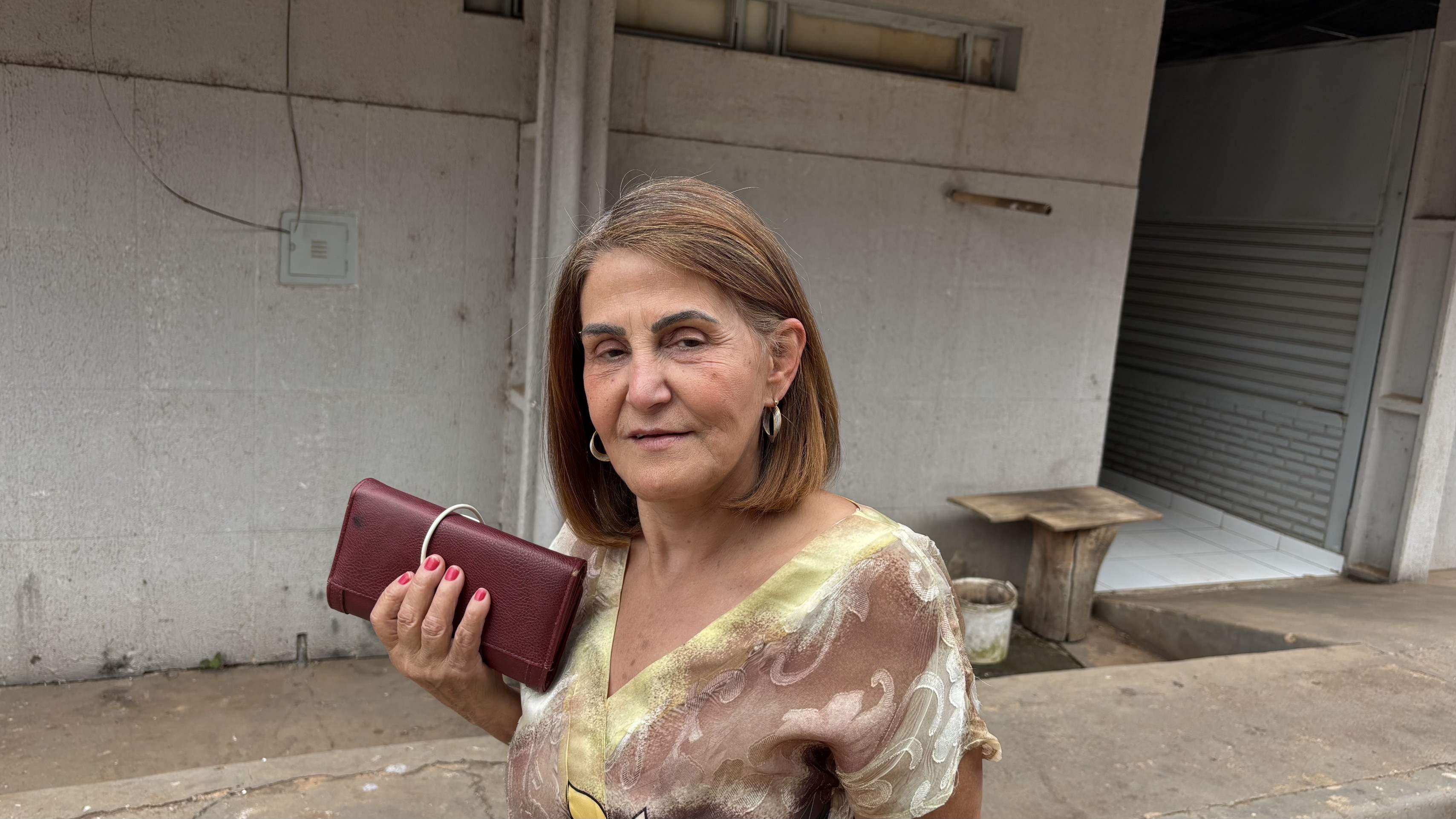 A professora Ana ressalta que antes São Sebastião tinha muita poeira