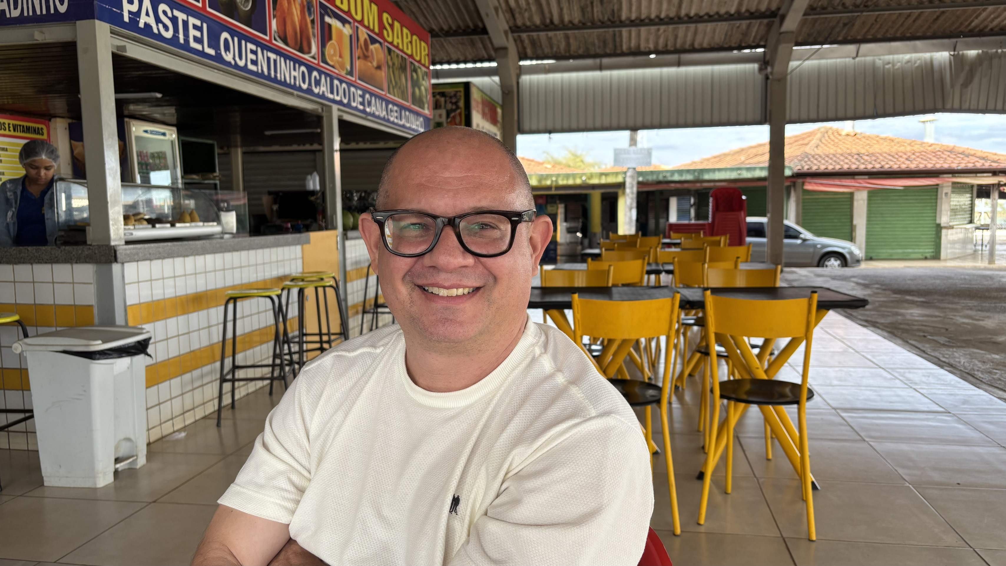 O servidor público, Bruno Zenóbio, raramente sai de São Sebastião.