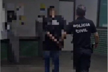 Homem foi preso em flagrante -  (crédito: PCDF/Divulgação)