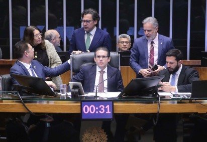 Na votação na Câmara, o projeto foi aprovado por 383 votos a 98: governo se disse surpreso com a marcação da análise em plenário -  (crédito: Bruno Spada/Câmara dos Deputados)
