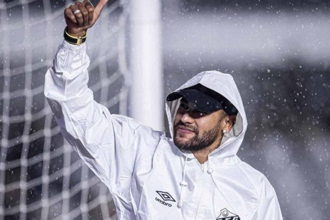 Neymar manifestou o desejo de permanecer no Brasil e no Santos - (crédito: Foto: Raul Baretta/ Santos FC.) Neymar manifestou o desejo de permanecer no Brasil e no Santos - (crédito: Foto: Raul Baretta/ Santos FC.)