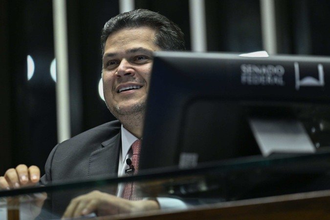 A votação do PDL que anula o decreto do IOF foi incluída às pressas na pauta do Senado pelo presidente da Casa, Davi Alcolumbre -  (crédito: Andressa Anholete/Agência Senado)