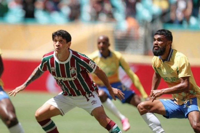 CANO - Titular novamente, sofreu muitas faltas e teve poucas oportunidades. Na principal, acertou a trave do goleiro Williams. NOTA 6,0. MARCELO GONÃ?ALVES / FLUMINENSE F.C.
