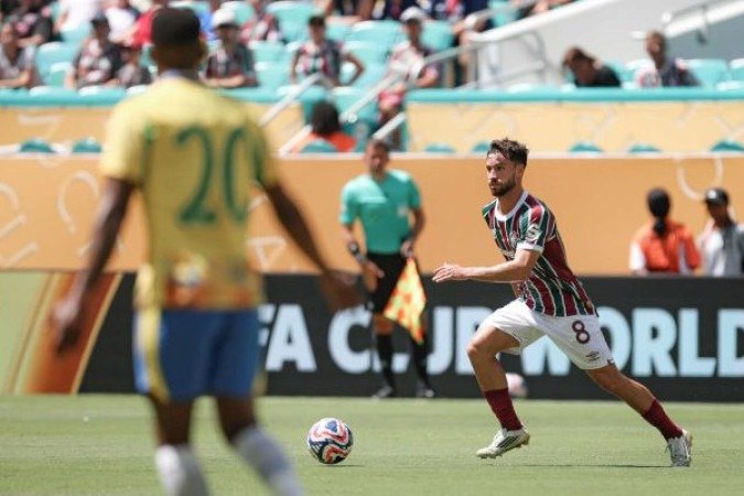 MARTINELLI - Alternou entre a primeira e segunda linhas do meio-campo do Fluminense, mas não repetiu as boas atuações anteriores. NOTA 6,0. Foto: MARCELO GONÇALVES / FLUMINENSE F.C.