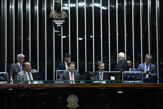 A proposta segue agora para promulgação do presidente do Congresso Nacional, Davi Alcolumbre (União-AP) -  (crédito:  Andressa Anholete/Agência Senad)