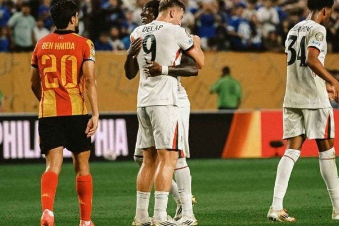 Chelsea marcou três nos acréscimos da primeira etapa para vencer o Espérance - (crédito: Foto: Divulgação/Chelsea) Chelsea marcou três nos acréscimos da primeira etapa para vencer o Espérance - (crédito: Foto: Divulgação/Chelsea)