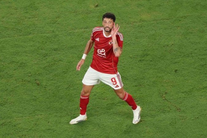 Wessam Abou Ali tem 38 gols e 9 assistências em 61 jogos com a camisa do Al Ahly - (crédito: Foto: Francois Nel/Getty Images) Wessam Abou Ali tem 38 gols e 9 assistências em 61 jogos com a camisa do Al Ahly - (crédito: Foto: Francois Nel/Getty Images)