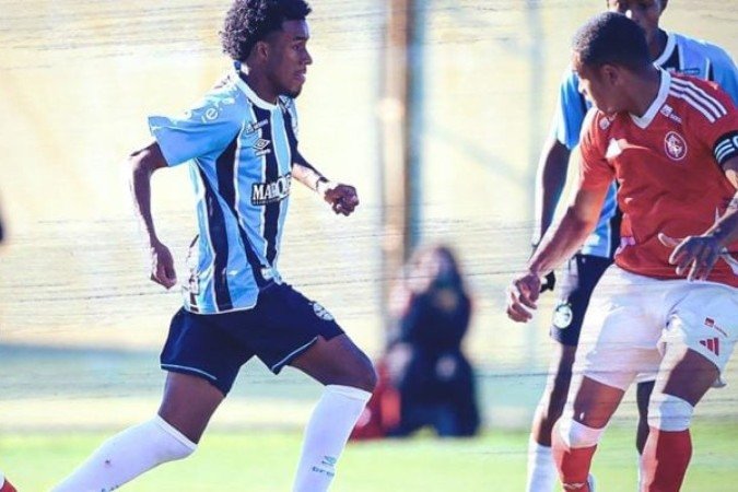 Grêmio e Internacional pelo Sub-20 - (crédito: Divulgação / Grêmio) Grêmio e Internacional pelo Sub-20 - (crédito: Divulgação / Grêmio)