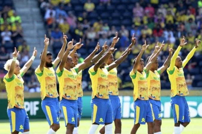 MAMELODI SUNDOWNS - Sul-africanos ainda tinham chance de classificação e jogaram pela vitória. No entanto, esbarraram na falta de qualidade técnica da equipe. NOTA 6,5. Foto: reprodução/X