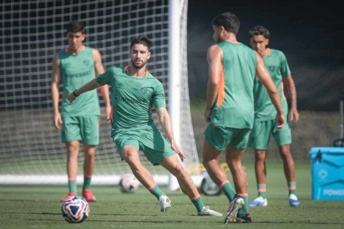 Fluminense encerra preparação para duelo com o Mamelodi Sundowns no Mundial -  (crédito: Foto: Marcelo Gonçalves/Fluminense FC)