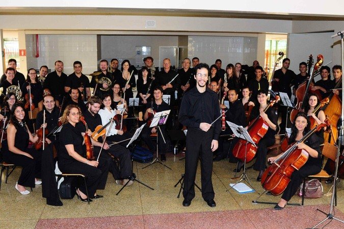 Orquestra Ars Hodierna apresenta obras contemporâneas na Thomas Jefferson - (crédito: Orquestra Ars Hodierna) Orquestra Ars Hodierna apresenta obras contemporâneas na Thomas Jefferson - (crédito: Orquestra Ars Hodierna)