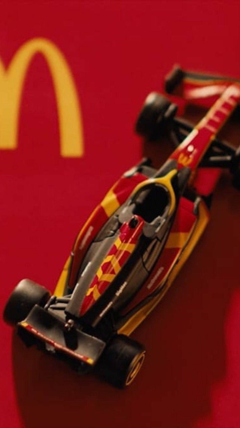 McDonald's lança carros de Fórmula 1 -  (crédito: Divulgação/McDonald's)