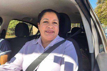 Sueli de Oliveira conta que sente que o filho será prejudicado, uma vez que a reposição não é exercida de forma eficiente.  -  (crédito: Roberta Leite)