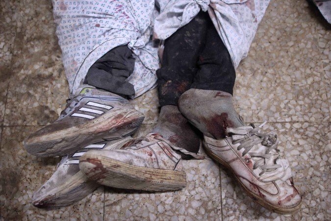 Militares israelenses alegam que atiraram porque havia suspeitas - (crédito: AFP) Militares israelenses alegam que atiraram porque havia suspeitas - (crédito: AFP)