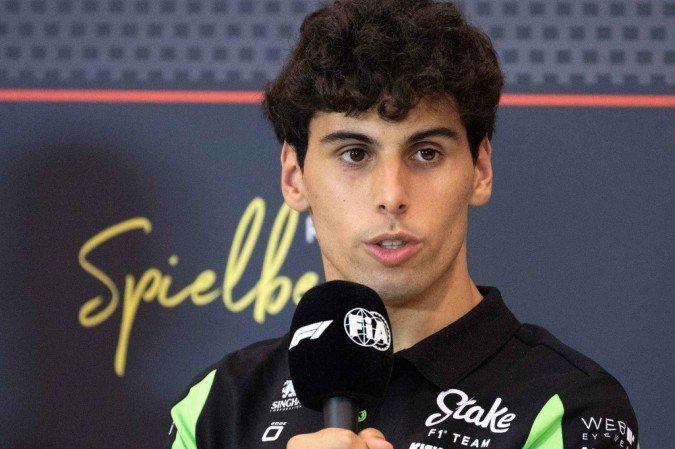 Bortoleto alcança posição entre os 10 mais rápidos pela primeira vez na F1 - (crédito: Joe Klamar/AFP)