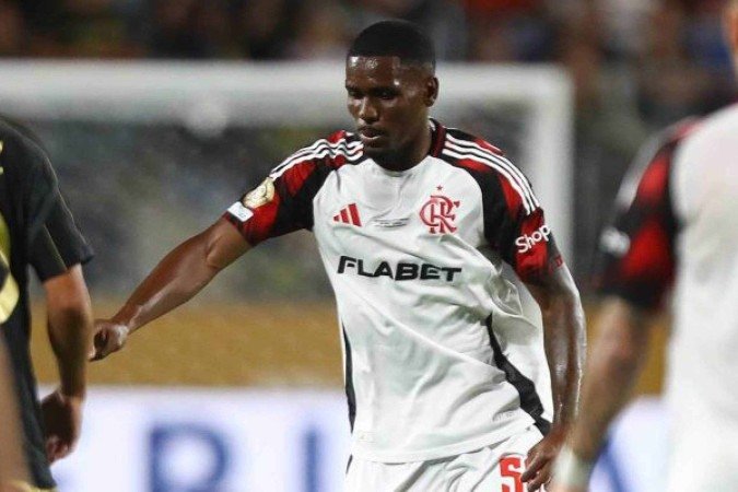 Evertton Araújo no empate com o Los Angeles pelo Mundial de Clubes - (crédito: Foto: Gilvan de Souza/Flamengo) Evertton Araújo no empate com o Los Angeles pelo Mundial de Clubes - (crédito: Foto: Gilvan de Souza/Flamengo)