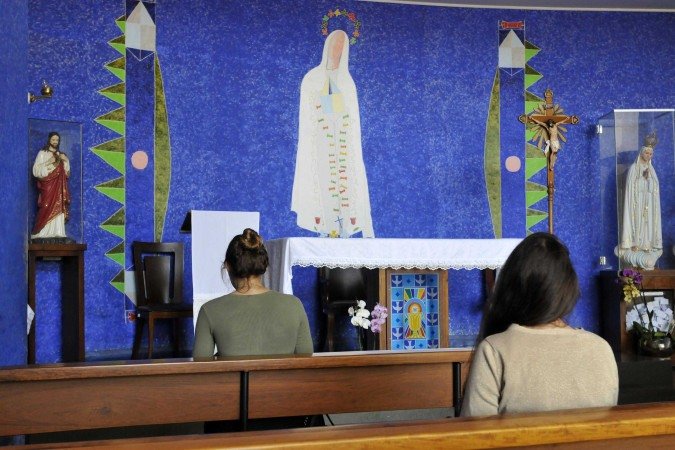 Igrejinha foi erguida depois de promessa à Nossa Senhora de Fátima.